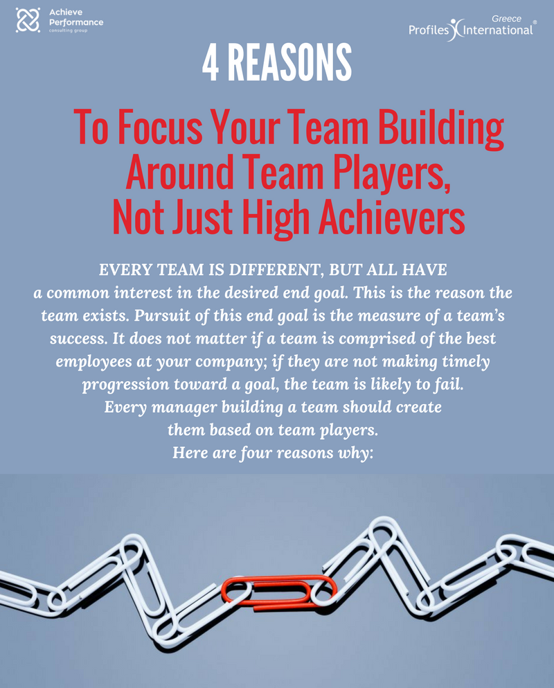 4 reasons to focus your team building