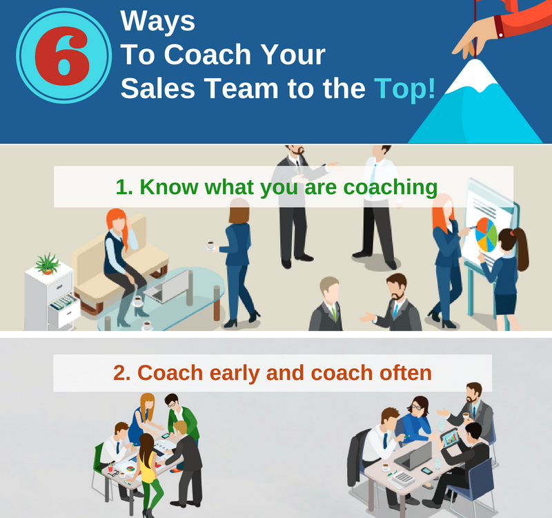 6 Ways To Coach Your Sales Team to the Top