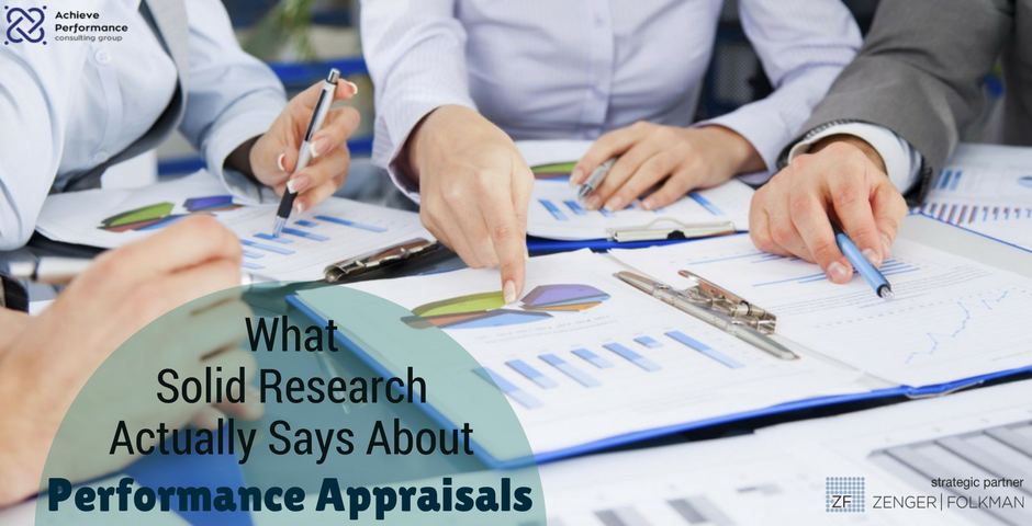 What Solid Research Actually Says About Performance Appraisals